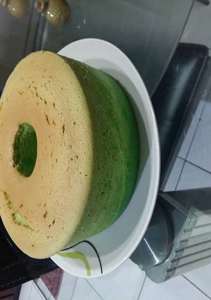 Foto resep Bolu pandan santan ekonomis