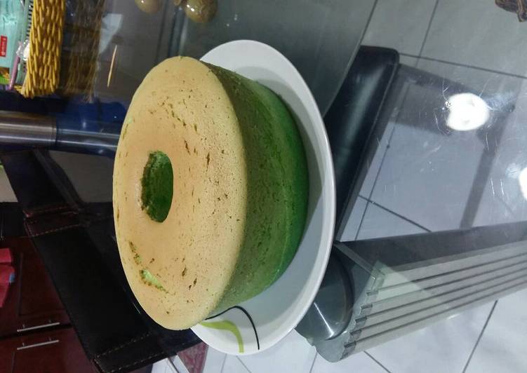 Bolu pandan santan ekonomis