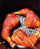 Air fryer grilled tandoori chicken