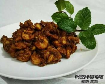 Ready to Serve Prawns Ghee Roast Delicious Nutritious