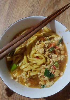 Foto resep Mie kuah.. yummy 👌