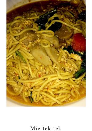 Foto resep Mie tek tek kuah