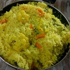 A picture of Subzi Pulao.