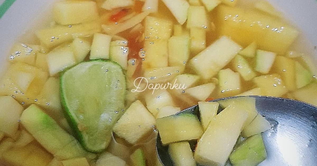 Resep Rujak Mangga Sehat Oleh Dapurku Cookpad