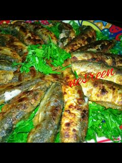 صورة لوصفة السردين المقلي