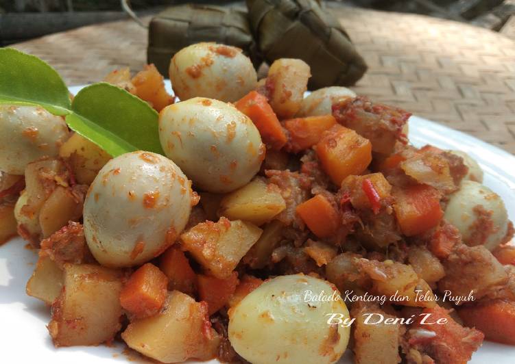 Langkah Mudah untuk Membuat Balado Kentang &amp; Telur Puyuh Anti Gagal