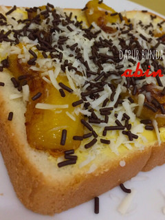 Foto resep Roti isi pisang keju misis