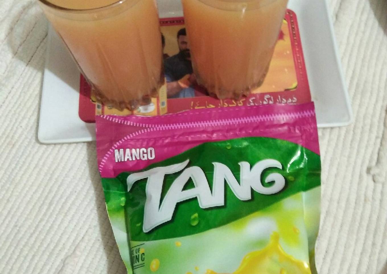 Mango Tang Drink😃😃
