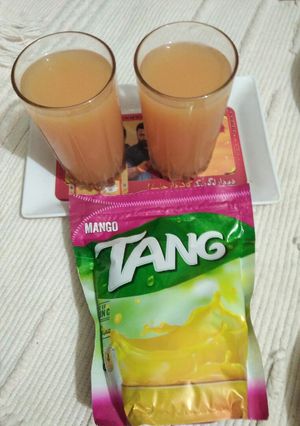 A picture of Mango Tang Drink😃😃.