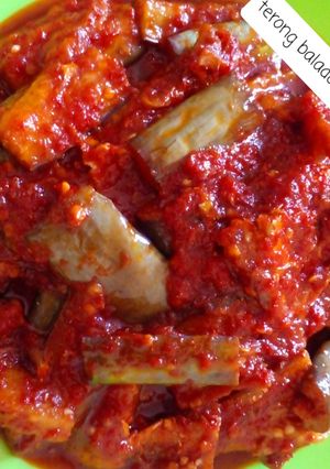 Foto resep Terong balado & ikan asin