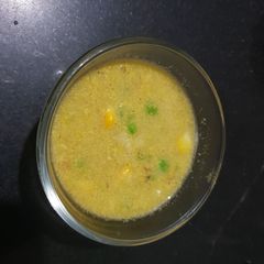 A picture of Veg. Sweet corn soup.