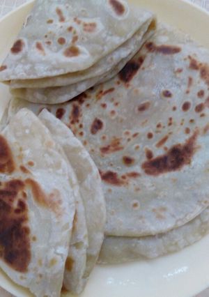 A picture of Layered Chapati.