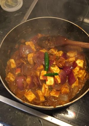 A picture of Paneer Chilli Recipe.
