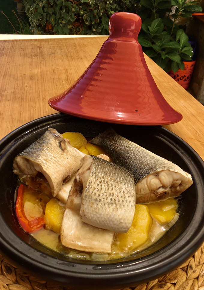 Una foto de Lubina al tajín paso a paso
