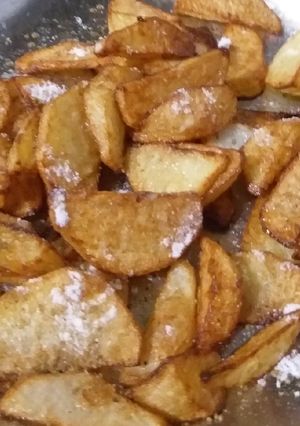 A picture of Fried aalo.