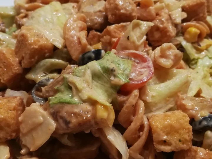 Manera fácil Hacer Ensalada de pollo  que Delicioso