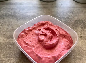 Joghurtos málna “fagyi” recept fotója