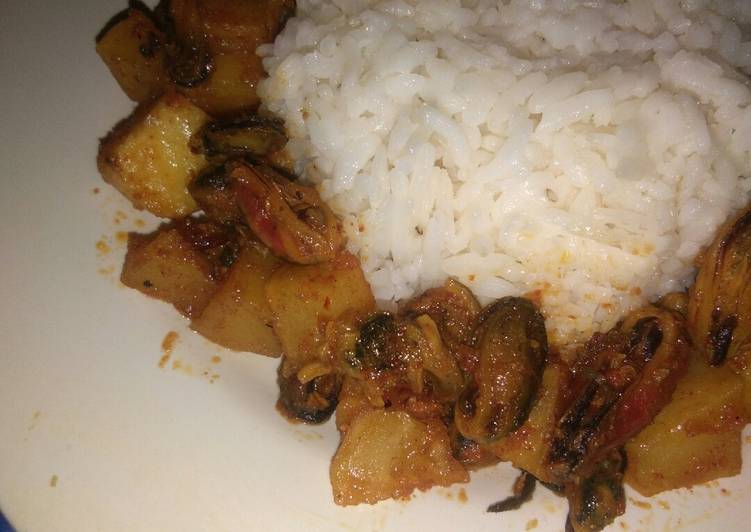 Cara Memasak Balado kerang kentang yang Lezat