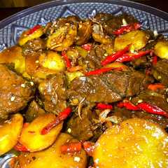 A picture of Bistik Daging.