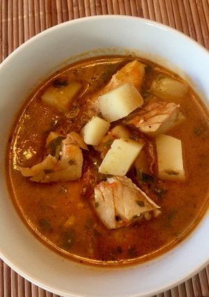 Una foto de Suquet de Peix al estilo de Rafa