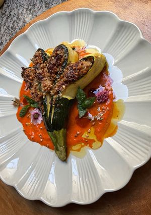 Une photo de 🥒Courgette dans sa robe d’été 🌶️🌿