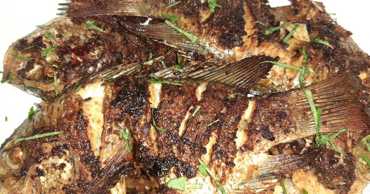 Grilled tilapia Recipe by Maamah🌹🌹🌹 - Cookpad