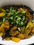 Kadu ki kathi meethi sabji (sweet and spicy pumpkin)