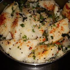 A picture of Dhokla.