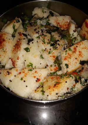 A picture of Dhokla.