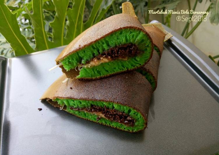 Martabak Manis Bolu Bersarang "super empuk dan menul seharian"