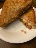 Grilled peanut butter & banana sandwich