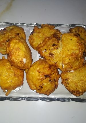 صورة لوصفة بطاطا مبشورة ومحشية بالفرماج