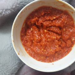 A picture of Red chilli lemon chutney.