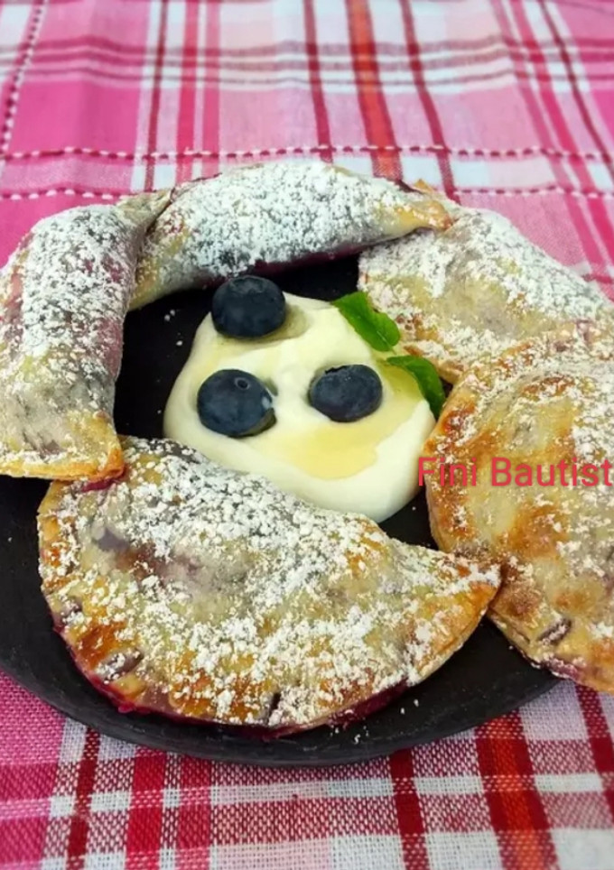 Una foto de Empanadillas de arándanos
