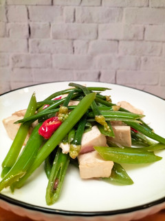 Foto resep 887. Tumis Bunga Bawang Tahu