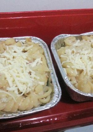 Foto resep Makroni Schotel Kukus Fiber Cream