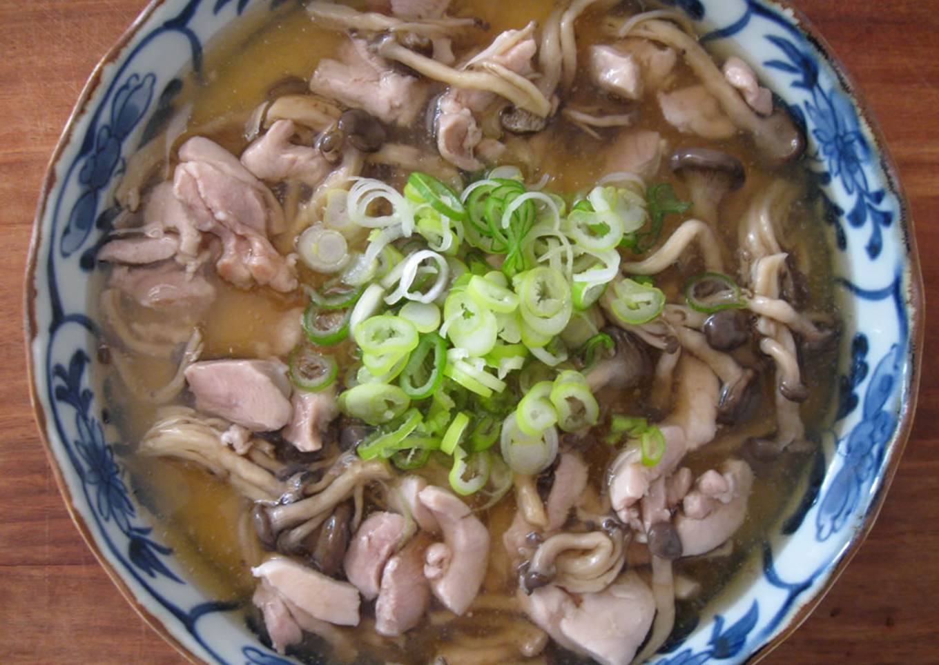 Jumbo â€˜Chawanmushiâ€™ (Savoury Custard) with Chicken Shimeji Sauce