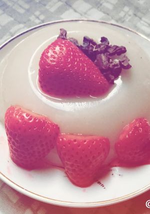 Una foto de Panna cotta veg🌺
