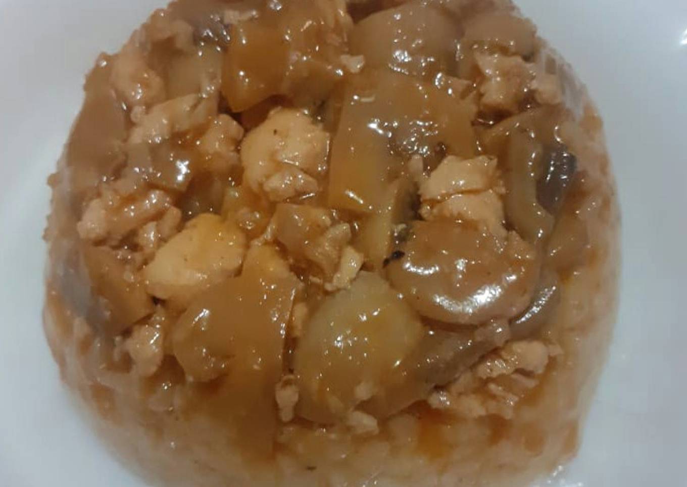 Nasi tim ayam