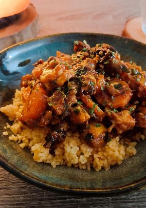 Una foto de Receta Histórica: Tagine Almorávide-Marroquí (s. XII) //Tagine: Moroccan Old Recipe XII s. (Tajin)