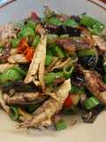 Tumis Belalo/Bunga Bawang Ikan Pindang