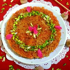 A picture of Kunafa.