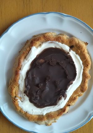 Φωτογραφία της συνταγής Boston cream single serve cookie
