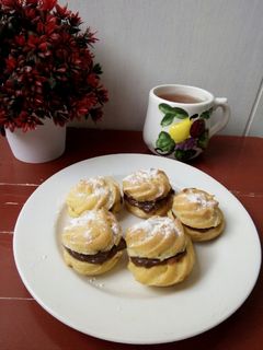 Foto resep Kue Sus/Soes Vla Coklat Kopi