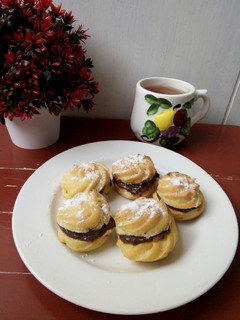 Foto resep Kue Sus/Soes Vla Coklat Kopi