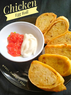 Foto resep Chicken Egg Roll