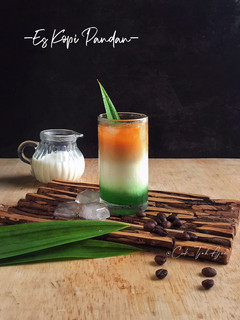 Foto resep Es Kopi Pandan