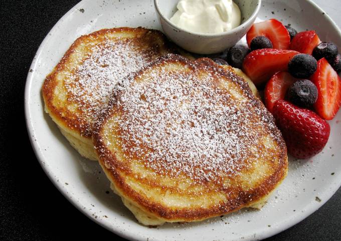 Cottage Cheese Pancakes