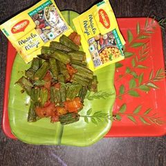 A picture of Instant bhindi.