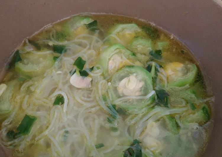 Resep Sup Oyong Soun Oleh Rahma Wulandari Cookpad